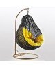 Outdoor Wicker Nest- Swing With Stand